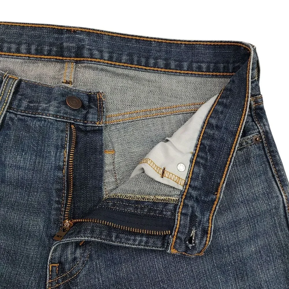 Levi's 559 Jeans Mens 32x30 Blue Straight Leg Cotton Durable Denim Work Casual
